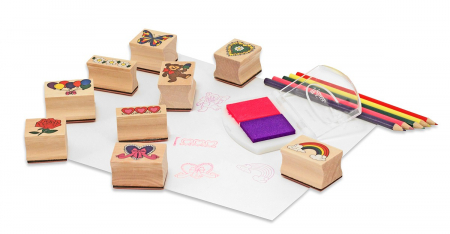 Játékok 6 éves kortól - Melissa & Doug Set de stampile Prietenie Melissa and Doug