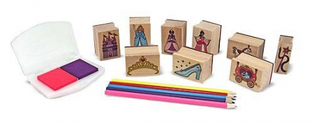 Lucru manual copii - Melissa-Doug-Set-de-stampile-Printese-Melissa-and-Doug