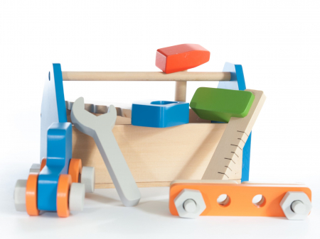 Jucarii +3 Ani - Djeco-Set-de-unelte-din-lemn-Marc-toys