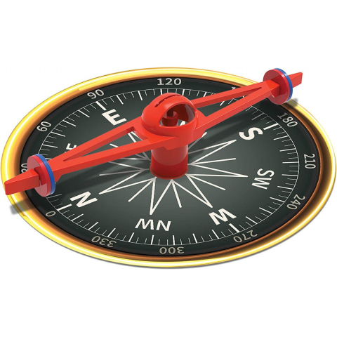 Set educativ, busola magnetica uriasa, KidzLabs, + 5 ani [1]