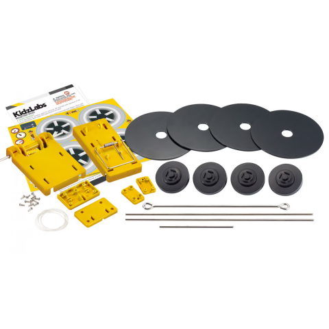 4m-Set educativ, masina de curse Mousetrap, KidzLabs, + 8 ani [2]