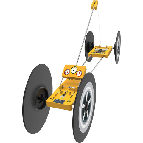 4m-Set educativ, masina de curse Mousetrap, KidzLabs, + 8 ani [1]