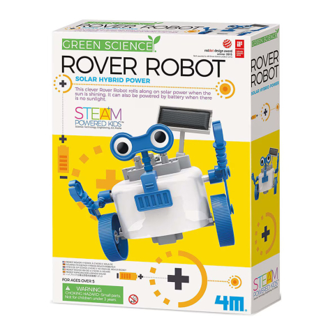 Oktató játékok - Set educativ, Rover Robotul Solar Hibrid, 4M, + 5 ani