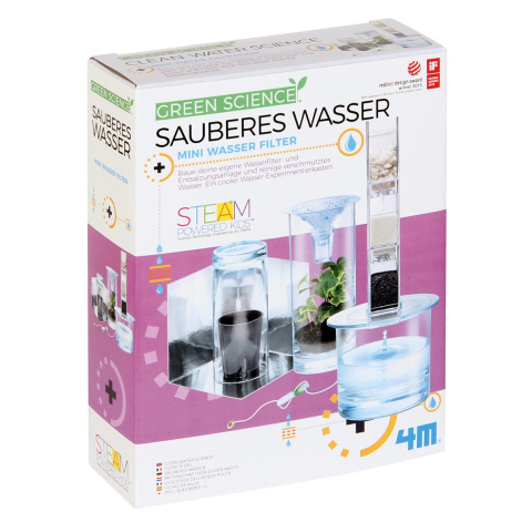 Oktató játékok - Set educativ, Stiinta Apei Curate, 4M, + 8 ani