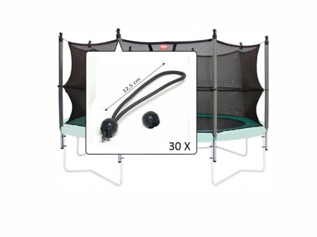 Trambulina copii - Berg Toys-Set elastice prindere plasa de siguranta 30 buc.