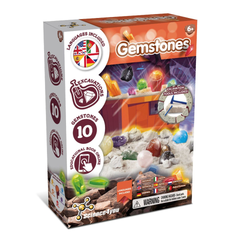 Jucarii educative - Hashtag Toys-Set Excavatii Pietre Pretioase