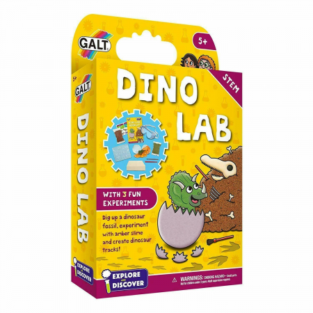 Oktató játékok és játékok - Galt-Set-experimente-Dino-Lab