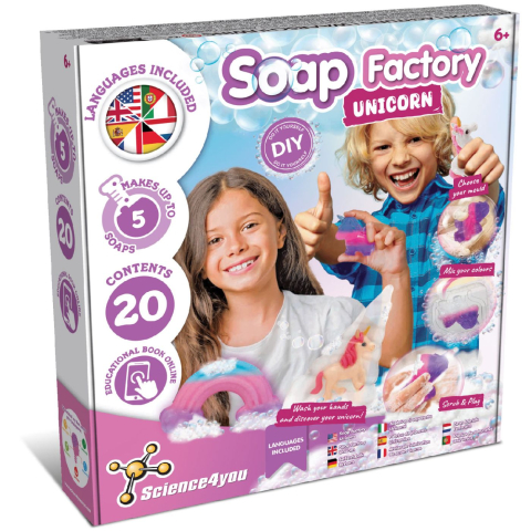 Jucarii educative - Hashtag Toys-Set Fabrica De Sapun Cu Unicorn