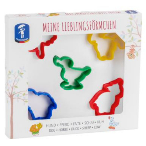 Set forme pentru plastilia - Animalute de la ferma [1]