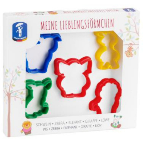 Set forme pentru plastilia - Animalute safari [1]