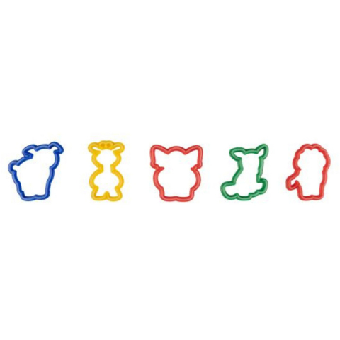 Oktató játékok - Set forme pentru plastilia - Animalute safari