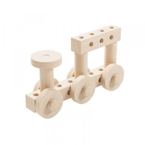 Set gama Construct Mini format din 44 piese, pentru construit masini, animale si alte modele, Walachia [7]