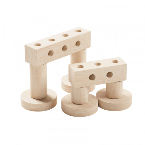Set gama Construct Mini format din 44 piese, pentru construit masini, animale si alte modele, Walachia [6]