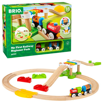 Játékok 1-3 éveseknek - Set incepator primul meu trenulet cu sine BRIO, 1,5+ ani