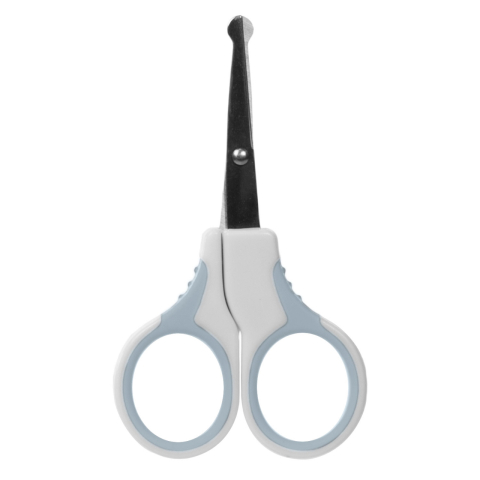 Set Ingrijire Unghii Bebe Cu Forfecuta Si Unghiera Baboo - Albastru, 0 luni + [3]