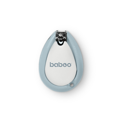 Set Ingrijire Unghii Bebe Cu Forfecuta Si Unghiera Baboo - Albastru, 0 luni + [5]