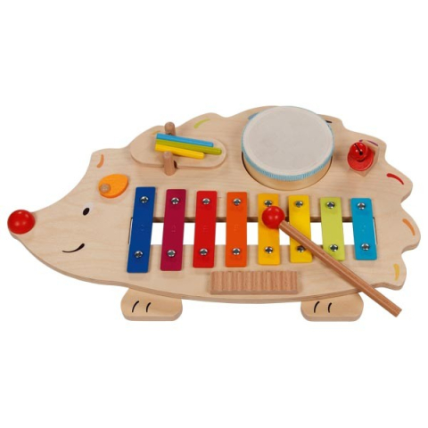 Jucarii educative - Goki-Set instrumente muzicale copii 6in1 Aricel