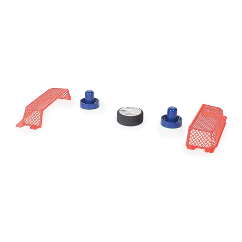 Funtimes-Set joc Air Hockey instant, foloseste orice blat, 2 jucatori, 35 cm x 19 cm x 7 cm, + 8 ani [1]