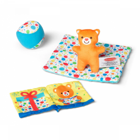 Melissa & Doug-Set jucarii bebe in cutie cadou din lemn [1]