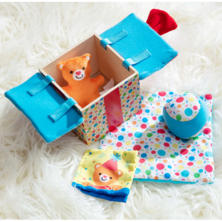 Melissa & Doug-Set jucarii bebe in cutie cadou din lemn [3]