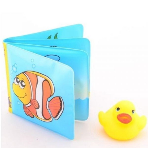 Set jucarii pentru baie - ratusca si carticica [1]