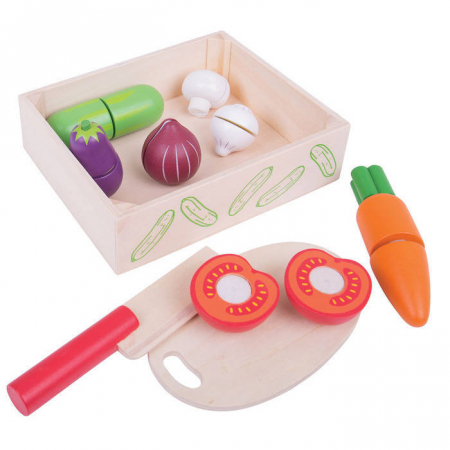 Jocuri si Jucarii Educative - BigJigs-Set-legume-feliate