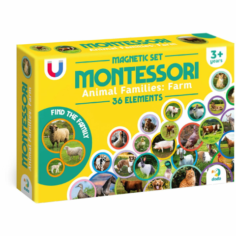 Set magneti Montessori - Animale de la ferma [2]