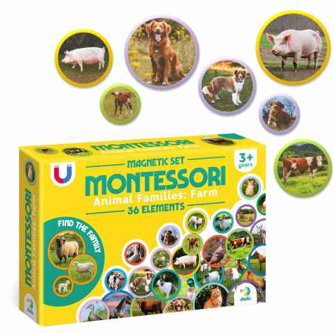 Set magneti Montessori - Animale de la ferma [3]
