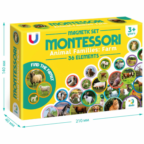 Set magneti Montessori - Animale de la ferma [5]