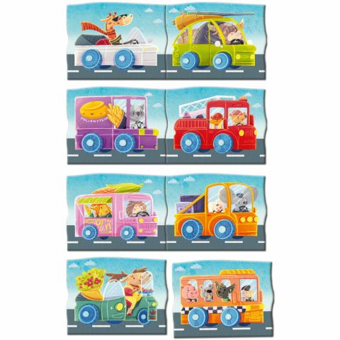 Set magnetic - Calatorie cu masina [4]