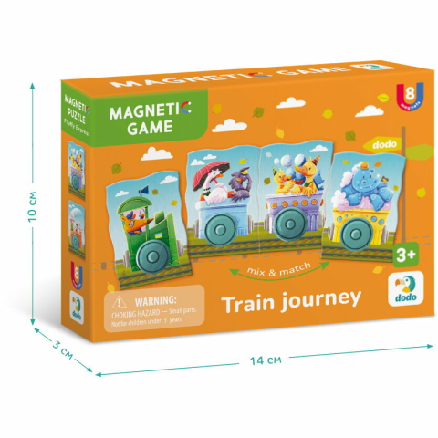 Set magnetic - Calatorie cu trenul [5]