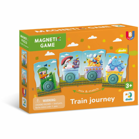 Set magnetic - Calatorie cu trenul [2]