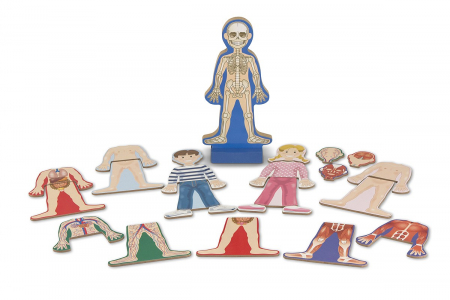 Olcsó ajándékok gyerekeknek - Melissa-Doug-Set-magnetic-Corpul-Uman