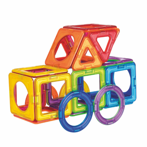 Clicstoys-Set magnetic de construit- Magformers Basic Plus 30 set [12]