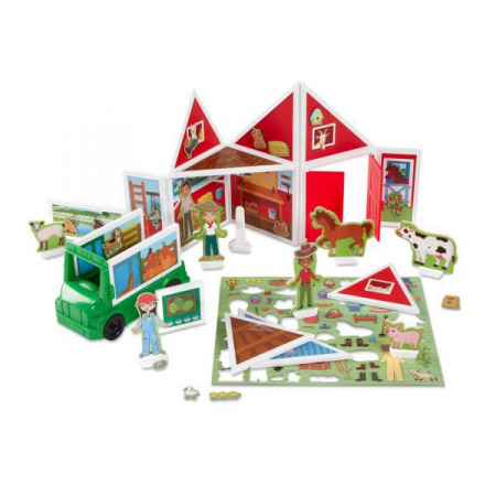 Melissa & Doug Set magnetic de joaca La Ferma - Melissa & Doug [1]