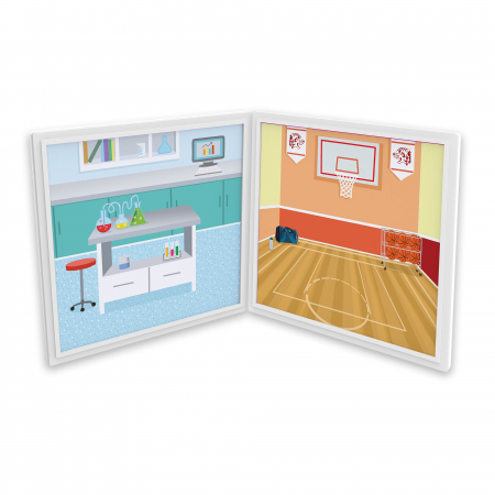 Melissa & Doug Set magnetic de joaca La Scoala - Melissa & Doug [6]