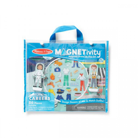 Toate jucariile - Melissa-Doug-Set-magnetic-de-joaca-Meserii-Melissa-Doug