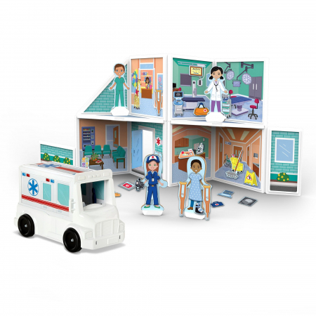 Melissa & Doug Set magnetic de joaca Spitalul - Melissa & Doug [1]