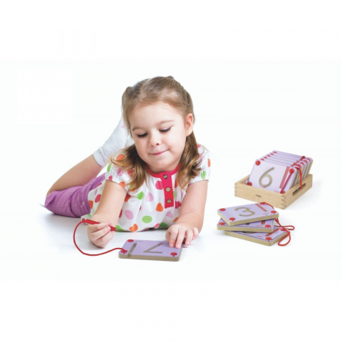 Set magnetic de scriere - Cifre, Viga [2]