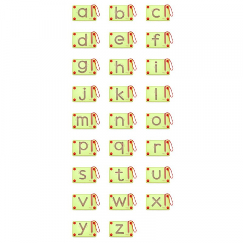 Jucarii 3-5 ani - Viga-Set magnetic de scriere - Litere mici, Viga