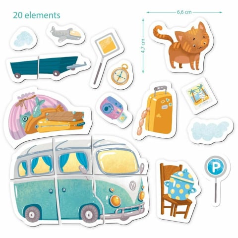 Dodo-Set magnetic - Pisciuta in calatorie [5]