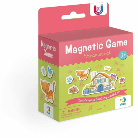 Dodo-Set magnetic - Pisicuta si casuta viselor [2]