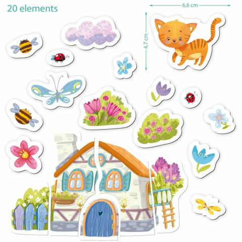 Dodo-Set magnetic - Pisicuta si casuta viselor [5]