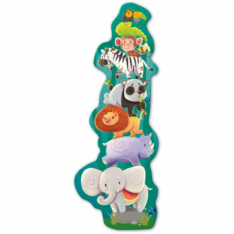 Set magnetic - Prietenii din jungla [4]