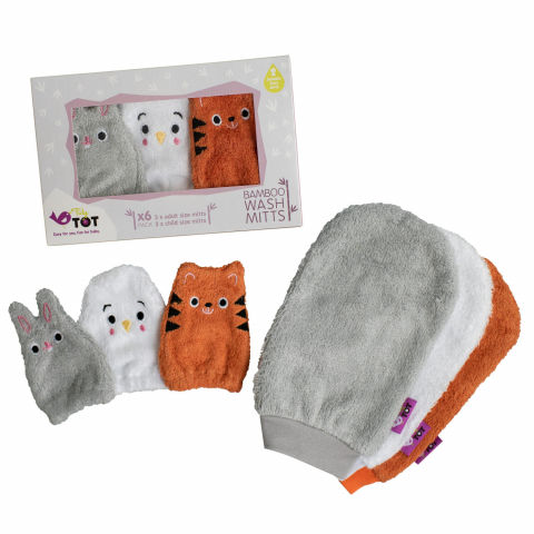 Cadouri botez - Set-manusi-pentru-baie-din-bambus-TIDY-TOT