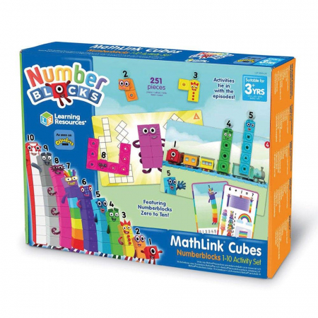 Learning Resources Set Matematica distractiva - NumberBlocks de la 1 la 10 [1]