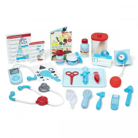 Jocuri si Jucarii Educative - Melissa & Doug Set NeÂ jucamÂ de-aÂ Doctorul- Melissa & Doug