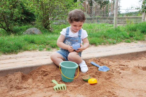 Set nisip Lena, 6 piese, plastic [1]