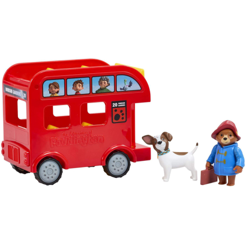Set Paddington autobuz rosu cu 2 figurine [2]