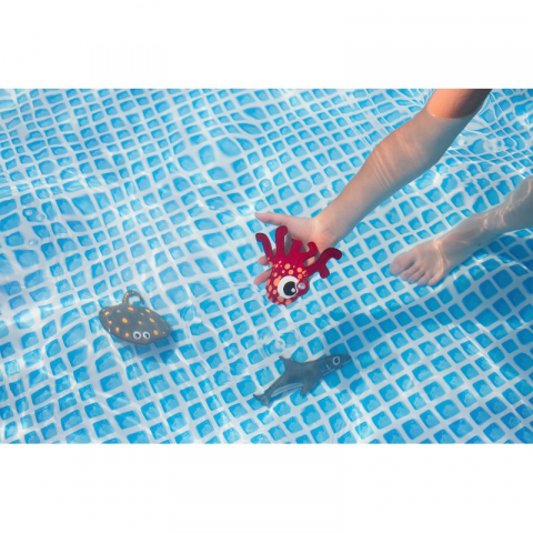 Set pentru scufundari Rechin, caracatita si pisica de mare, BS Toys [1]
